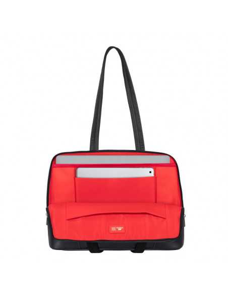 Geantă pentru Laptop RivaCase Orly, 14", Poliester, Negru