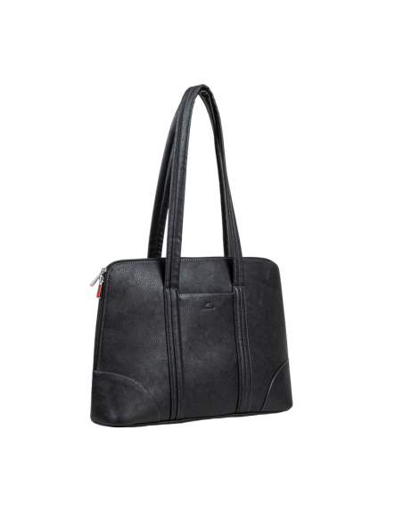 Geantă pentru Laptop RivaCase Orly, 14", Poliester, Negru