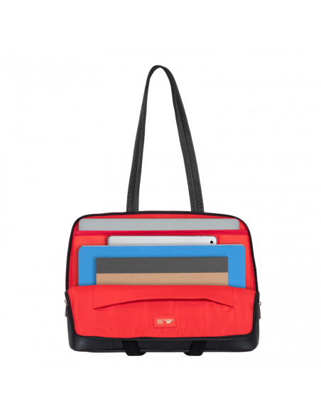 Geantă pentru Laptop RivaCase Orly, 14", Poliester, Negru