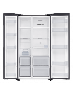 Холодильник Samsung RS62DG5003B1EO, Dark Inox 2