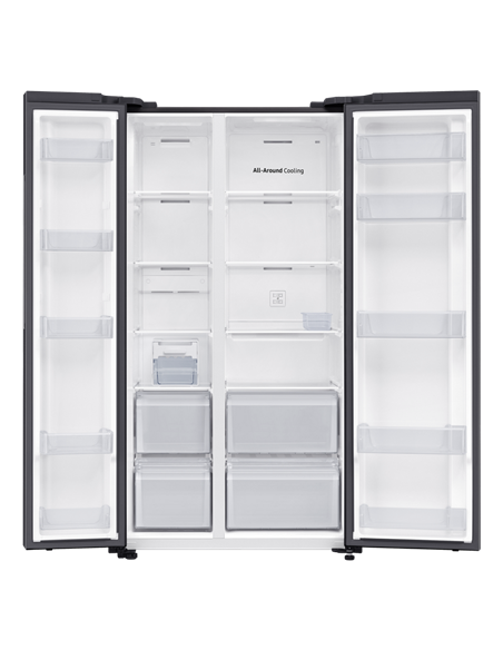 Холодильник Samsung RS62DG5003B1EO, Dark Inox