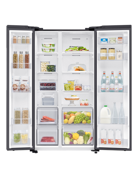 Холодильник Samsung RS62DG5003B1EO, Dark Inox
