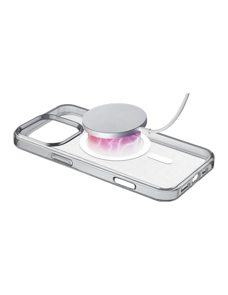 Чехол Cellularline Gloss Mag - iPhone 16 Pro, Прозрачный Чехол Cellularline Gloss Mag - iPhone 16 Pro, Прозрачный