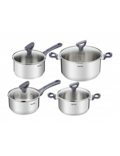 Set de vase Tefal G712S855, Oțel inoxidabil 2