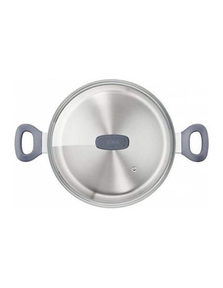 Set de vase Tefal G712S855, Oțel inoxidabil
