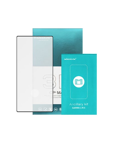 Защитное стекло Nillkin Galaxy S23 Tempered Glass 3D CP+ Max, Чёрный
