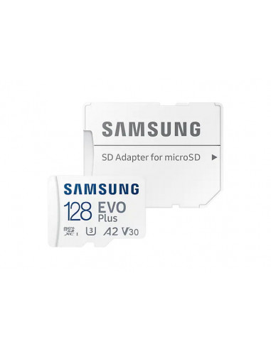 Карта памяти Samsung EVO Plus MicroSD, 128Гб...