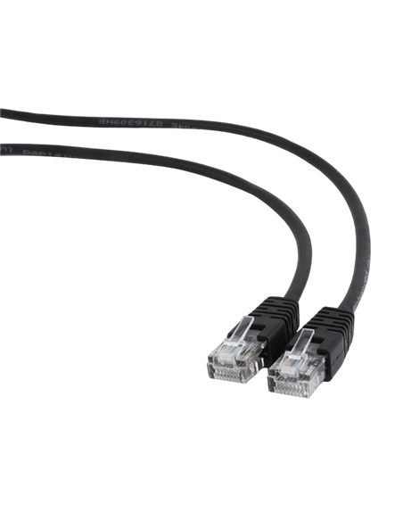 Патч-корд Cablexpert PP12-7.5M/BK, CAT5e UTP, 7,5м, Чёрный