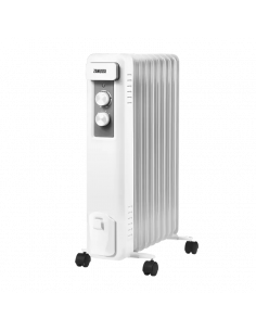 Radiator de ulei Zanussi ZOH/CS-11W, 2200W, Alb