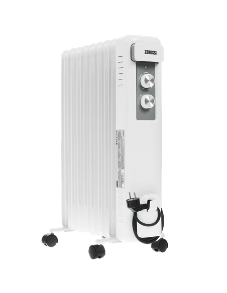 Масляный радиатор Zanussi ZOH/CS-11W, 2200Вт, Белый