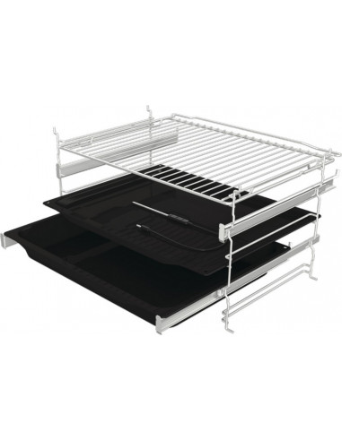 Электрический духовой шкаф Gorenje BOSX 6737 E09BG, Чёрный