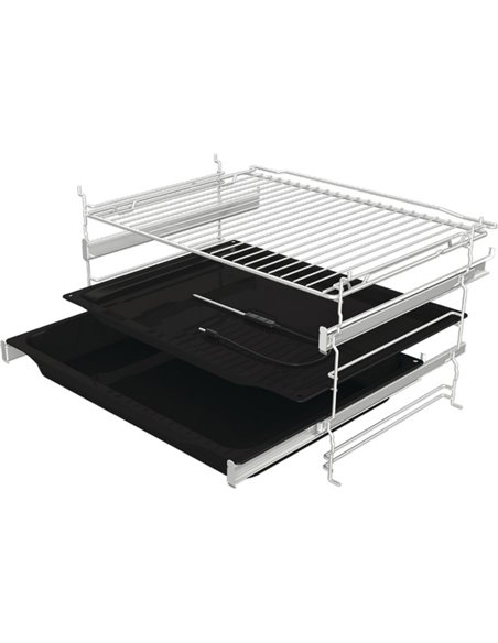 Электрический духовой шкаф Gorenje BOSX 6737 E09BG, Чёрный