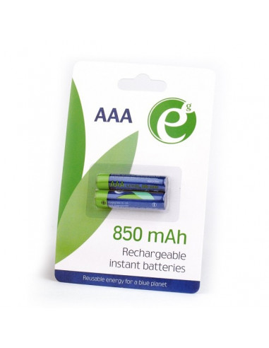 Аккумуляторы Energenie EG-BA-AAA8R-01, AAA, 850мА·ч, 2шт.