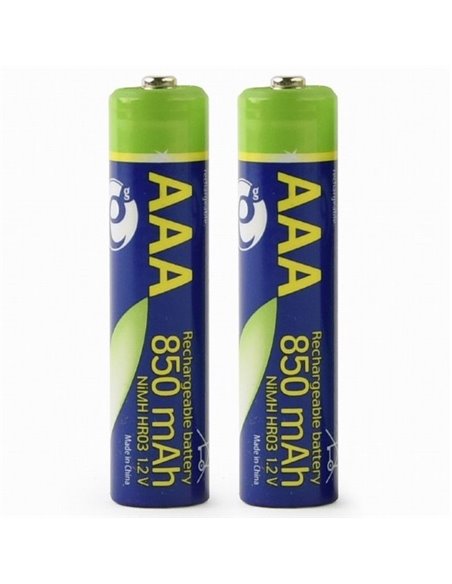 Аккумуляторы Energenie EG-BA-AAA8R-01, AAA, 850мА·ч, 2шт.