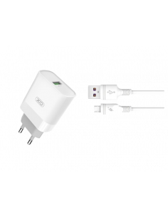 Încărcător XO L63, 15W, Alb