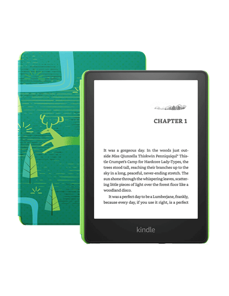 eBook Reader Amazon Kindle Paperwhite Kids (11th gen), Emerald Forest