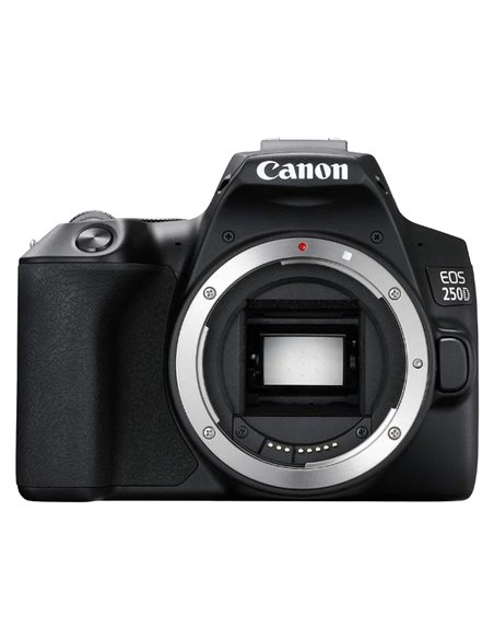 Aparat foto DSLR Canon EOS 250D & EF-S 18-55mm f/3.5-5.6 DC III KIT