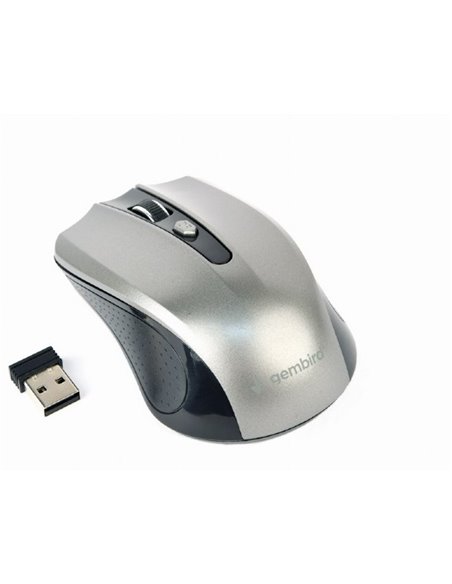 Mouse Wireless Gembird MUSW-4B-04-BG, Negru/Gri