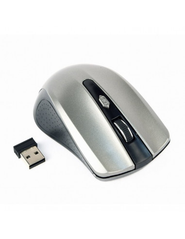 Mouse Wireless Gembird MUSW-4B-04-BG, Negru/Gri