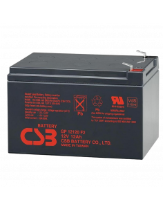 Аккумулятор для резервного питания CSB GP12120F2, 12В 12