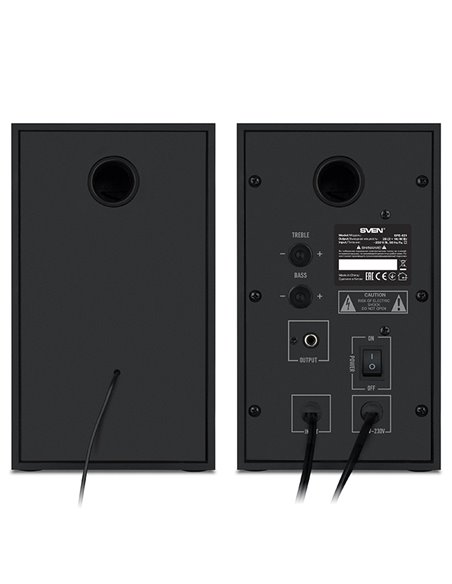 Boxe pentru calculator 2.0 SVEN SPS-621, Negru