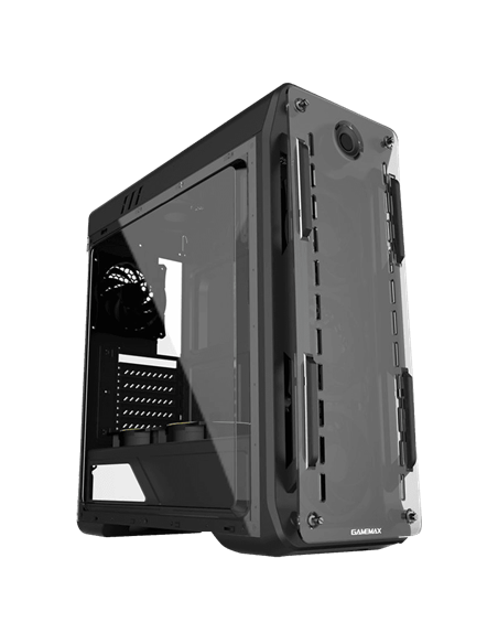 Компьютерный корпус Gamemax Optical G510, Midi-Tower, Без блока питания, Чёрный