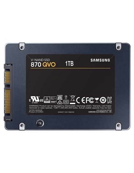 Накопитель SSD Samsung 870 QVO MZ-77Q1T0, 1000Гб, MZ-77Q1T0BW