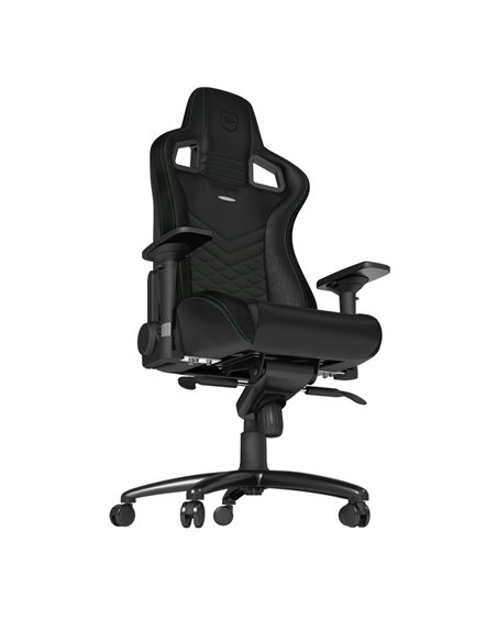 Scaun Gaming Noblechairs Epic, PU Piele, Negru/Verde