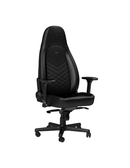 Игровое кресло Noblechairs Icon, Искусственная кожа, Чёрный