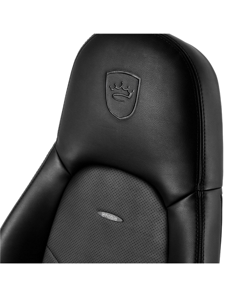 Игровое кресло Noblechairs Icon, Искусственная кожа, Чёрный