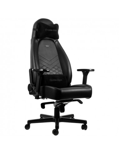 Игровое кресло Noblechairs Icon, Искусственная кожа, Чёрный