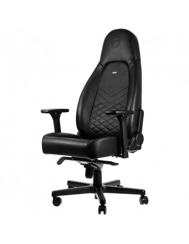 Игровое кресло Noblechairs Icon, Искусственная кожа, Чёрный