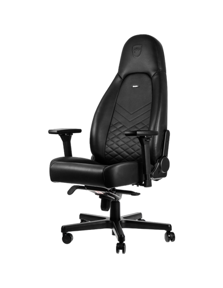 Игровое кресло Noblechairs Icon, Искусственная кожа, Чёрный