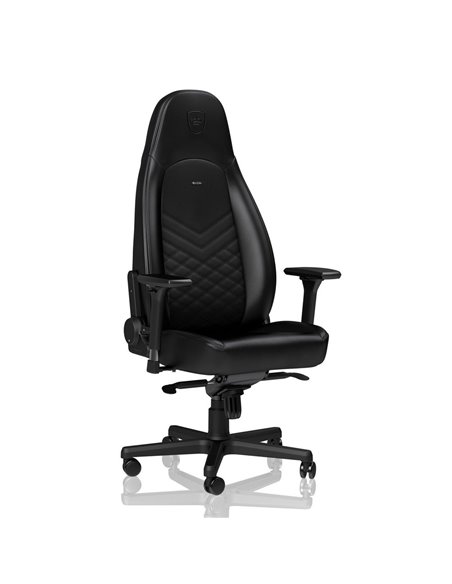 Игровое кресло Noblechairs Icon, Искусственная кожа, Чёрный