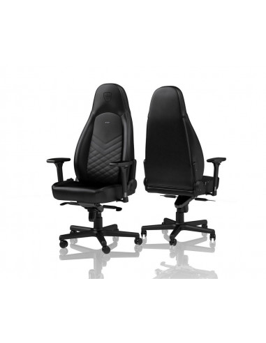 Игровое кресло Noblechairs Icon, Искусственная кожа, Чёрный
