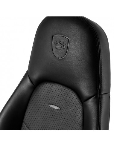Игровое кресло Noblechairs Icon, Искусственная кожа, Чёрный