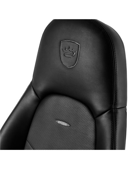 Игровое кресло Noblechairs Icon, Искусственная кожа, Чёрный
