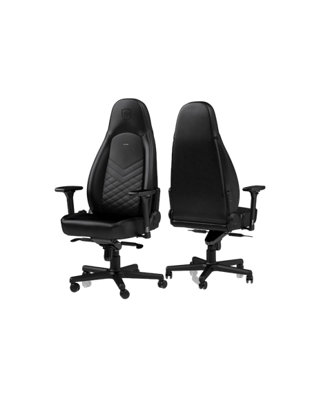 Игровое кресло Noblechairs Icon, Искусственная кожа, Чёрный