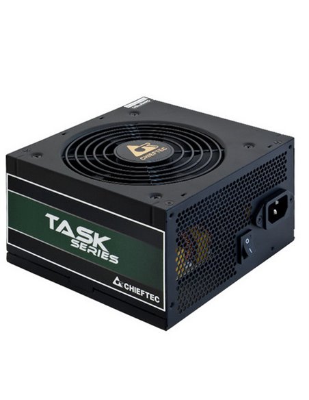 Блок питания для компьютеров Chieftec TPS-600S, 600Вт, ATX, Немодульный