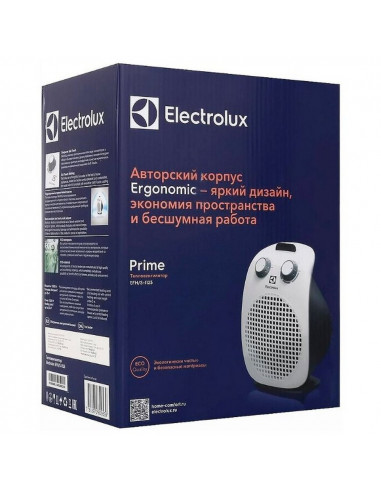 Ventilator de încălzire Electrolux EFH/S-1125, 1500W, Alb
