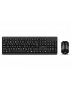 Set Tastatură + Mouse SVEN KB-C3400W, Fără fir, Negru