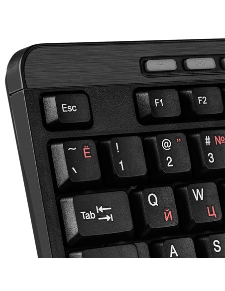 Set Tastatură + Mouse SVEN KB-C3400W, Fără fir, Negru