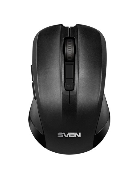 Клавиатура и мышь SVEN KB-C3400W, Беспроводное, Чёрный