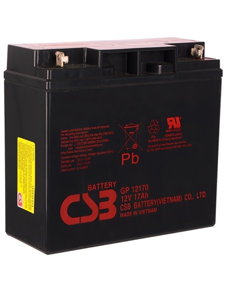 Acumulator UPS CSB GP12170B1, 12V 17