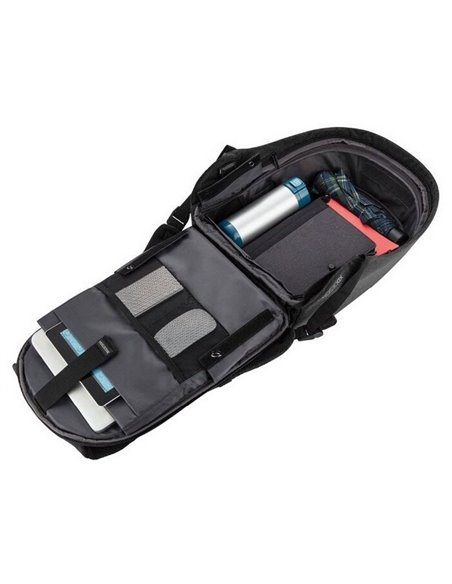 Рюкзак для ноутбука Bobby Hero Regular, 15.6", Искусственная кожа, Серый