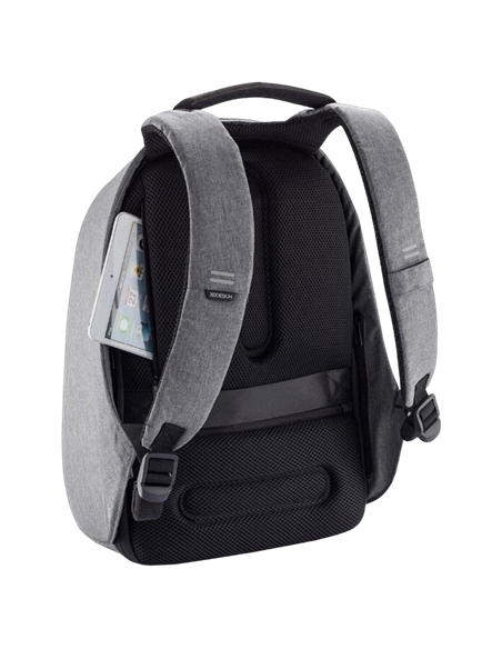 Рюкзак для ноутбука Bobby Hero Regular, 15.6", Искусственная кожа, Серый