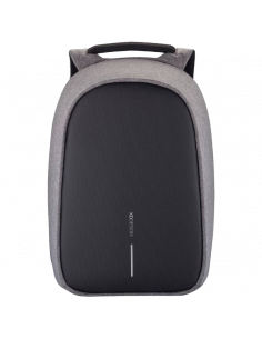 Rucsac zilnic Bobby Hero Small, Piele artificială, Gri
