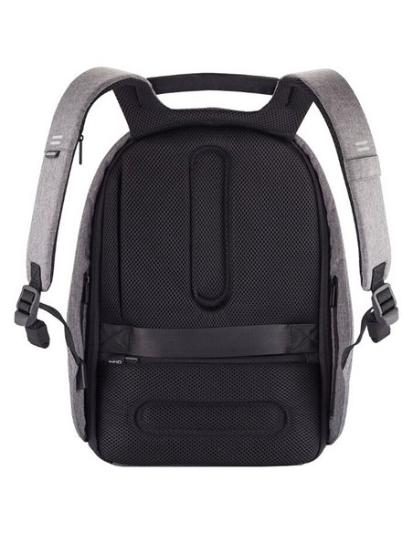 Rucsac zilnic Bobby Hero Small, Piele artificială, Gri