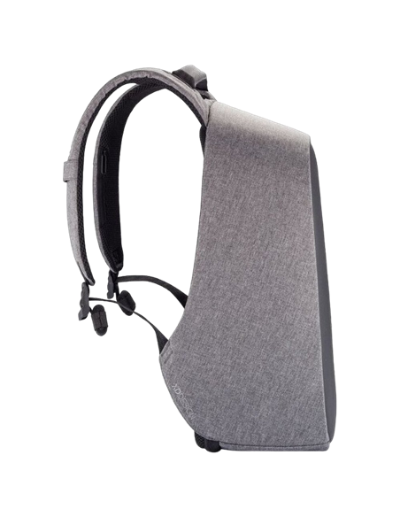 Rucsac zilnic Bobby Hero Small, Piele artificială, Gri