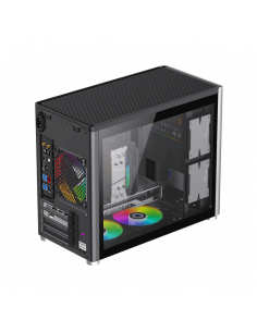 Carcasă PC Gamemax SPARK, Mini-Tower, Fără PSU, Alb 2